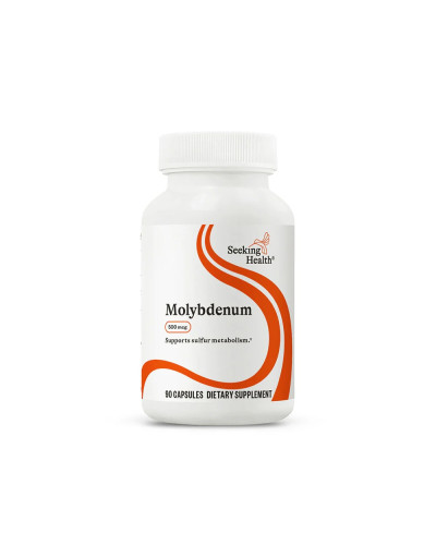 Молібден, 500 мкг, Molybdenum, Seeking Health, 90 капсул