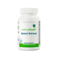 Питательные вещества для надпочечников, Adrenal Nutrients, Seeking Health, 90 капсул