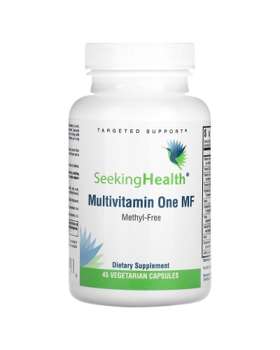 Мультивітаміни без метилу, Multivitamin One MF, Seeking Health, 45 вегетаріанських капсул