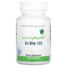 Бычья желчь, 125 мг, Ox Bile 125, Seeking Health, 120 капсул