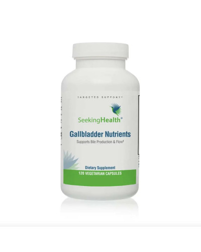 Поживні речовини для жовчного міхура, Gallbladder Nutrients, Supports Bile Production & Flow, Seeking Health, 120 вегетаріанських капсул