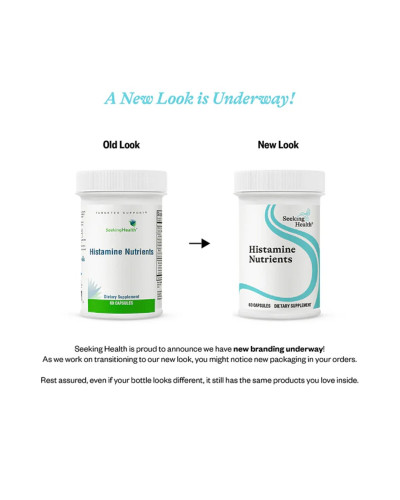 Гистаминовые питательные вещества, Histamine Nutrients, Seeking Health, 60 капсул