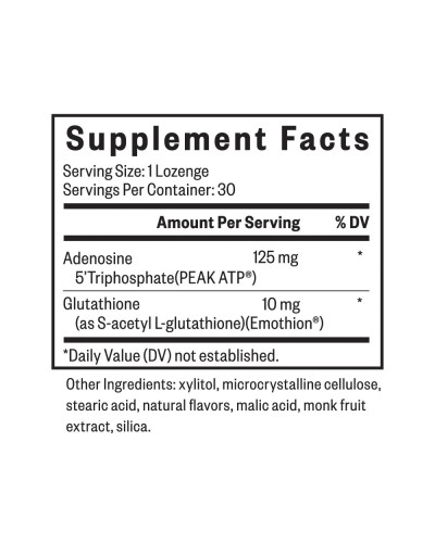 Питательные вещества для энергии и здоровья, Energy Nutrients, Seeking Health, 30 леденцов