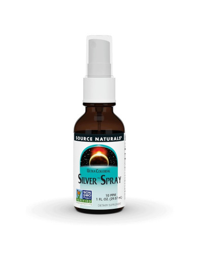 Ультраколоїдне срібло, спрей, Ultra Colloidal Silver Spray, Source Naturals, 29,57 мл