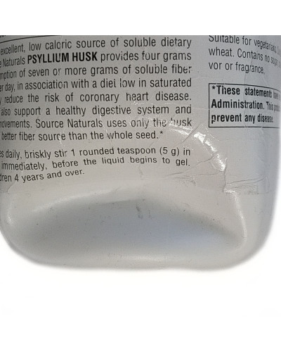 Уцінка Порошок з лушпиння насіння подорожника, Psyllium Husk Powder, Source Naturals, 340 г (вм'ятина) Уцінка Порошок з лушпиння насіння подорожника, Psyllium Husk Powder, Source Naturals, 340 г (вм'ятина)