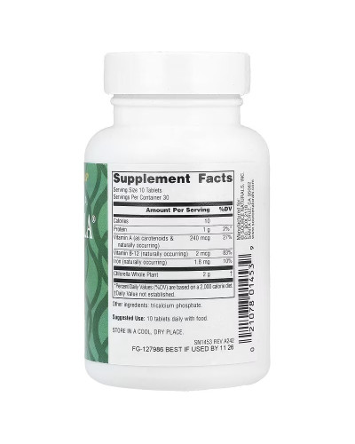 Хлорелла, 200 мг, Yaeyama Chlorella, Source Naturals, 300 таблеток
