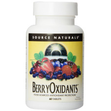 Растительная Антиоксидантная защита, Berry Oxidants, Source Naturals, 60 таблеток