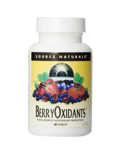Рослинний антиоксидантний захист, Berry Oxidants, Source Naturals, 60 таблеток