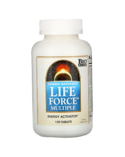 Мультикомплекс для Поддержания Энергии, Life Force, Source Naturals, 120 таблеток