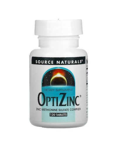 ОптиЦинк, Source Naturals, 120 таблеток