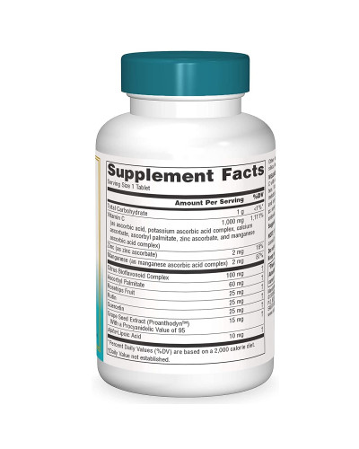 Вітамін С-1000, Wellness, Source Naturals, 100 таблеток Вітамін С-1000, Wellness, Source Naturals, 100 таблеток