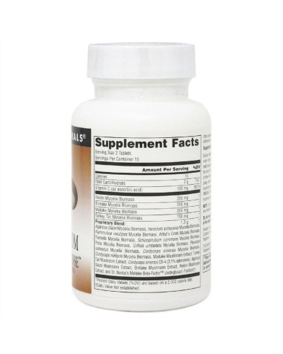 Комплекс з 15 Різновидів Грибів, Mushroom Immune Defense, Source Naturals, 30 таблеток