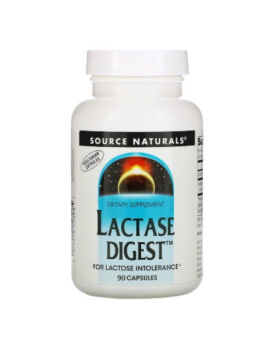 Лактаза, 40 мг, Lactase, Solaray, 100 вегетаріанських капсул Лактаза, 40 мг, Lactase, Solaray, 100 вегетаріанських капсул