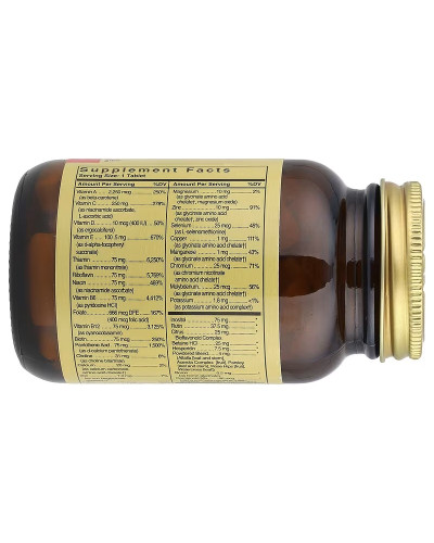 Мультивітамінна Формула, Formula VM-75, Solgar, 60 таблеток