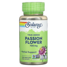 Пассифлора, Passion Flower, Solaray, 100 капсул