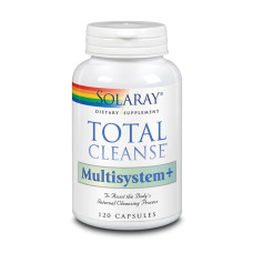 Полное очищение организма, Total Cleanse Multisystem, Solaray, 120 капсул