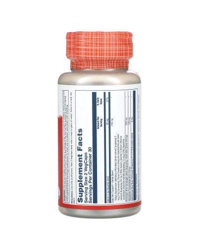 Підтримка глибоких вен, Deep Vein Support, Solaray, 60 вегетаріанських капсул