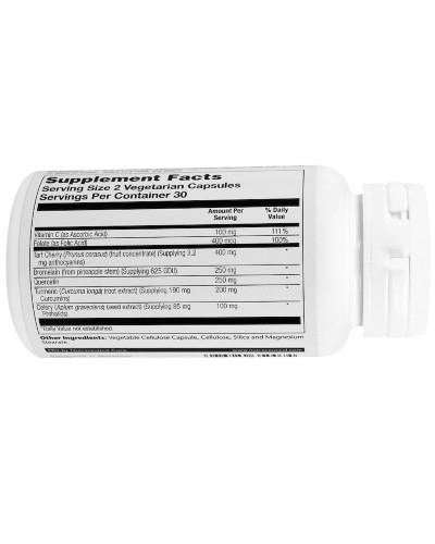 Очищувач від Сечової Кислоти, Total Cleanse, Uric Acid, Solaray, 60 капсул