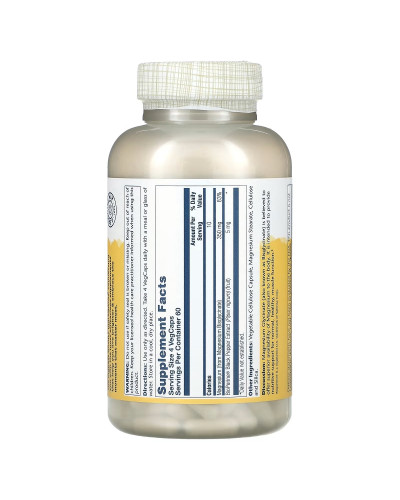 Магний Глицинат высокой усваиваемости, 350 мг, High Absorption Magnesium Glycinate, Solaray, 240 вегетарианских капсул Магний Глицинат высокой усваиваемости, 350 мг, High Absorption Magnesium Glycinate, Solaray, 240 вегетарианских капсул