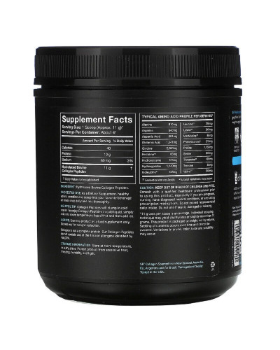 Пептиды коллагена, Collagen Peptides, Sports Research, 454 г