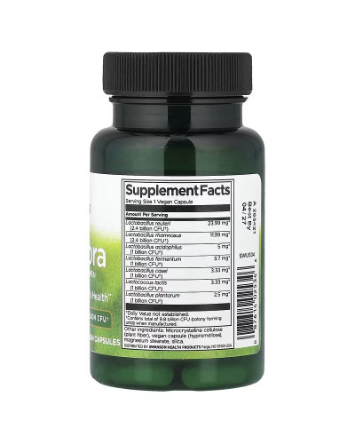 Пробіотик для жінок, 9,8 млрд КУО, FemFlora, Probiotic For Women, Swanson, 60 веганських капсул
