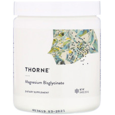 Магний Бисглицинат, Thorne Research, 8,4 унции (237 гр)