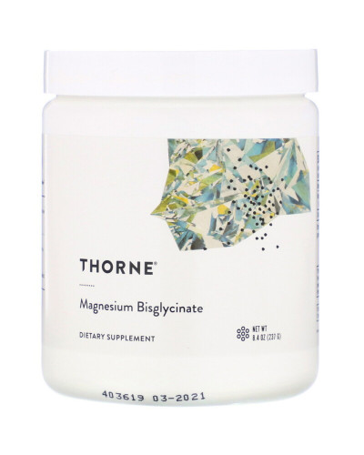 Магній Бісгліцінат, Thorne Research, 8,4 унції (237 гр)
