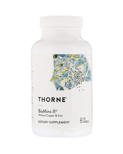 Мікроелементи, BioMins II, Thorne Research, 120 капсул