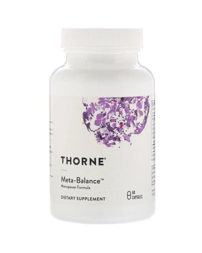 Поддержка при Менопаузе, Meta-Balance, Thorne Research, 60 Капсул