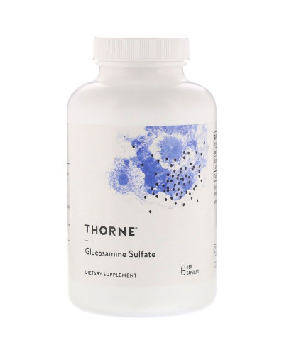 УЦІНКА Глюкозамін Сульфат, Glucosamine Sulfate, Thorne, 180 капсул (короткий термін придатності)