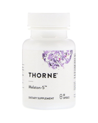 Мелатонин-5, Thorne Research, Melaton-5, 60 капсул