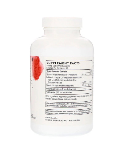 Метил-Гард, Витамины Для Мозга, Methyl-Guard, Thorne Research, 180 Капсул