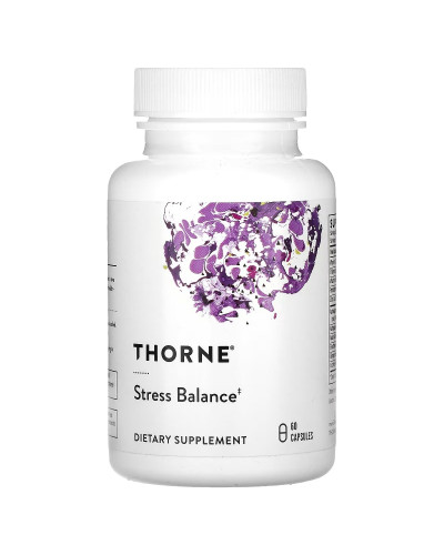 Баланс стресса, Stress Balance, Thorne Research, 60 капсул