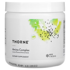 Комплекс аминокислот, вкус лимона, Amino Complex, Thorne Research, 231 г