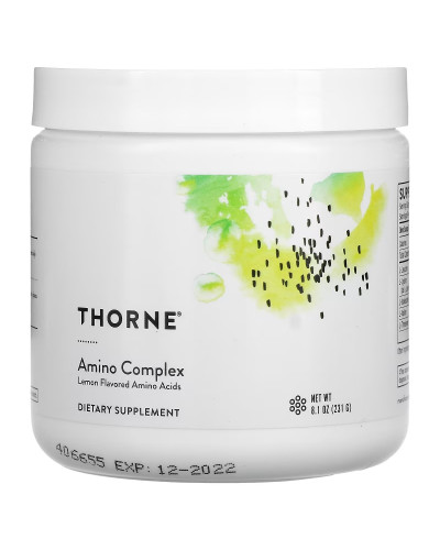 Комплекс амінокислот, смак лимона, Amino Complex, Thorne Research, 231 г
