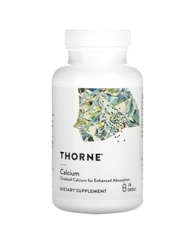 Кальций, Calcium, Thorne Research, 120 Капсул
