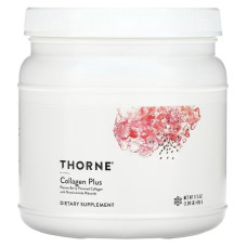 Коллаген плюс с никотинамидом рибозидом, вкус ягод, Collagen Plus, Thorne Research, 495 гр