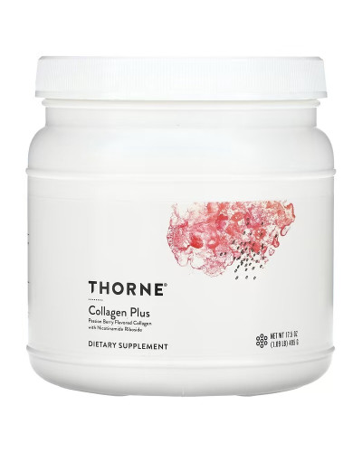 Колаген плюс з нікотинамідом рибозидом, смак ягід, Collagen Plus, Thorne Research, 495 гр