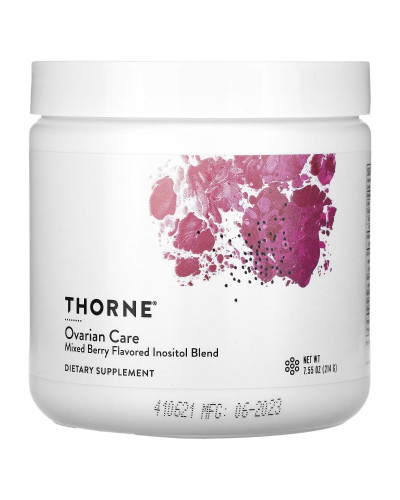 Репродуктивное здоровье женщин, вкус ягод, Ovarian Care, Thorne Research, 214 гр