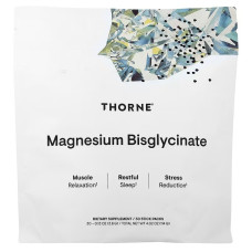 Магний Бисглицинат, Magnesium Bisglycinate, Thorne, 30 стыков