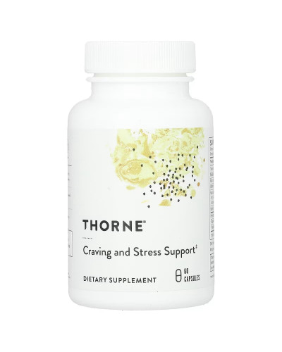 Защита от стресса и контроль аппетита, Craving and Stress Support, Thorne Research, 60 капсул