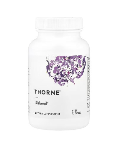 Диабенил, поддержание уровня сахара, Diabenil, Thorne Research, 90 капсул