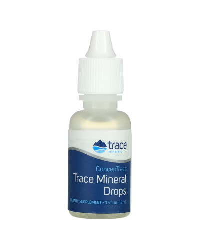 Повний спектр мікроелементів у краплях, ConcenTrace, Full Spectrum, Trace Minerals, 15 мл