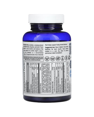 Спокойный сон и восстановление, NaturalRest Plus+, Trace Minerals, 60 таблеток