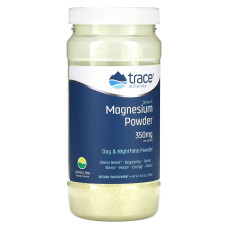 Магний, вкус лимон-лайм, 350 мг, Stress-X, Magnesium Powder, Trace Minerals, 250 гр