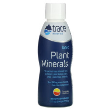 Минеральный растительный комплекс, вкус мандарина, Ionic Plant Minerals, Trace Minerals, 503 мл