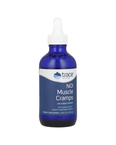 Порятунок від м'язових судом, No! Muscle Cramps, Trace Minerals, 120 мл