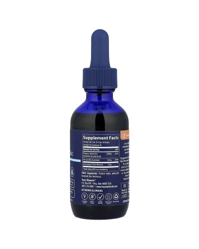 Вітамін C та Цинк іонізовані в краплях, Ionic Vitamin C+Zinc, Trace Minerals, 59 мл