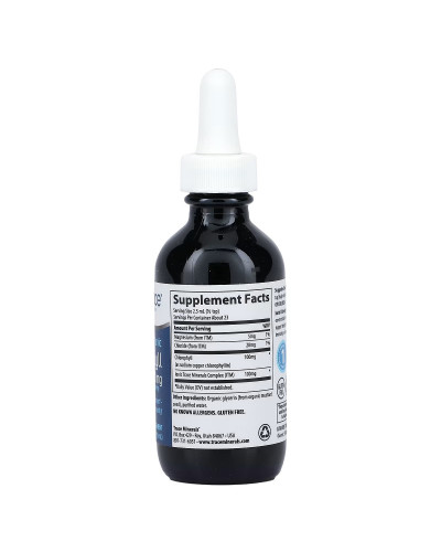 Ионный хлорофилл в каплях, 100 мг, Ionic Chlorophyll, Trace Minerals, 59 мл Ионный хлорофилл в каплях, 100 мг, Ionic Chlorophyll, Trace Minerals, 59 мл