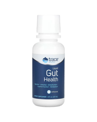 Здоров'я кишківника, Liquid Gut Health, Trace Minerals, 237 мл